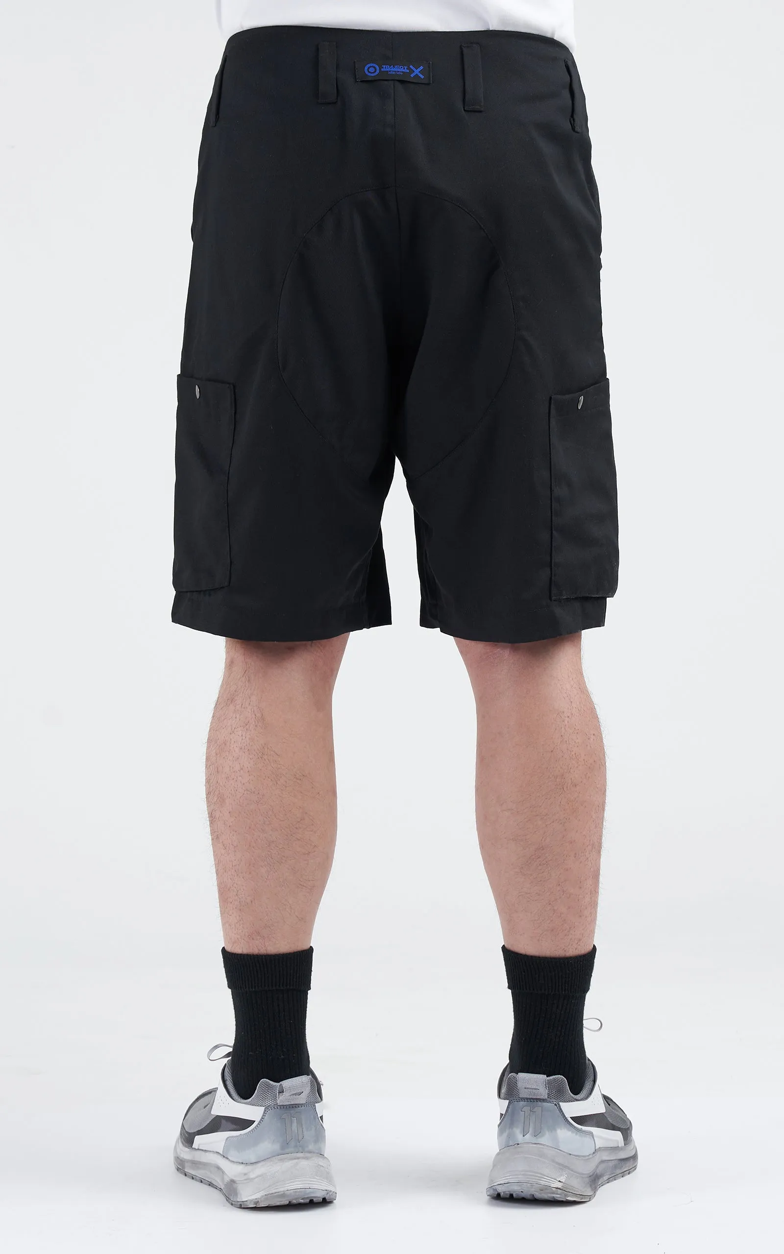 1. "PARELLEL" Cargo Shorts - BLACK