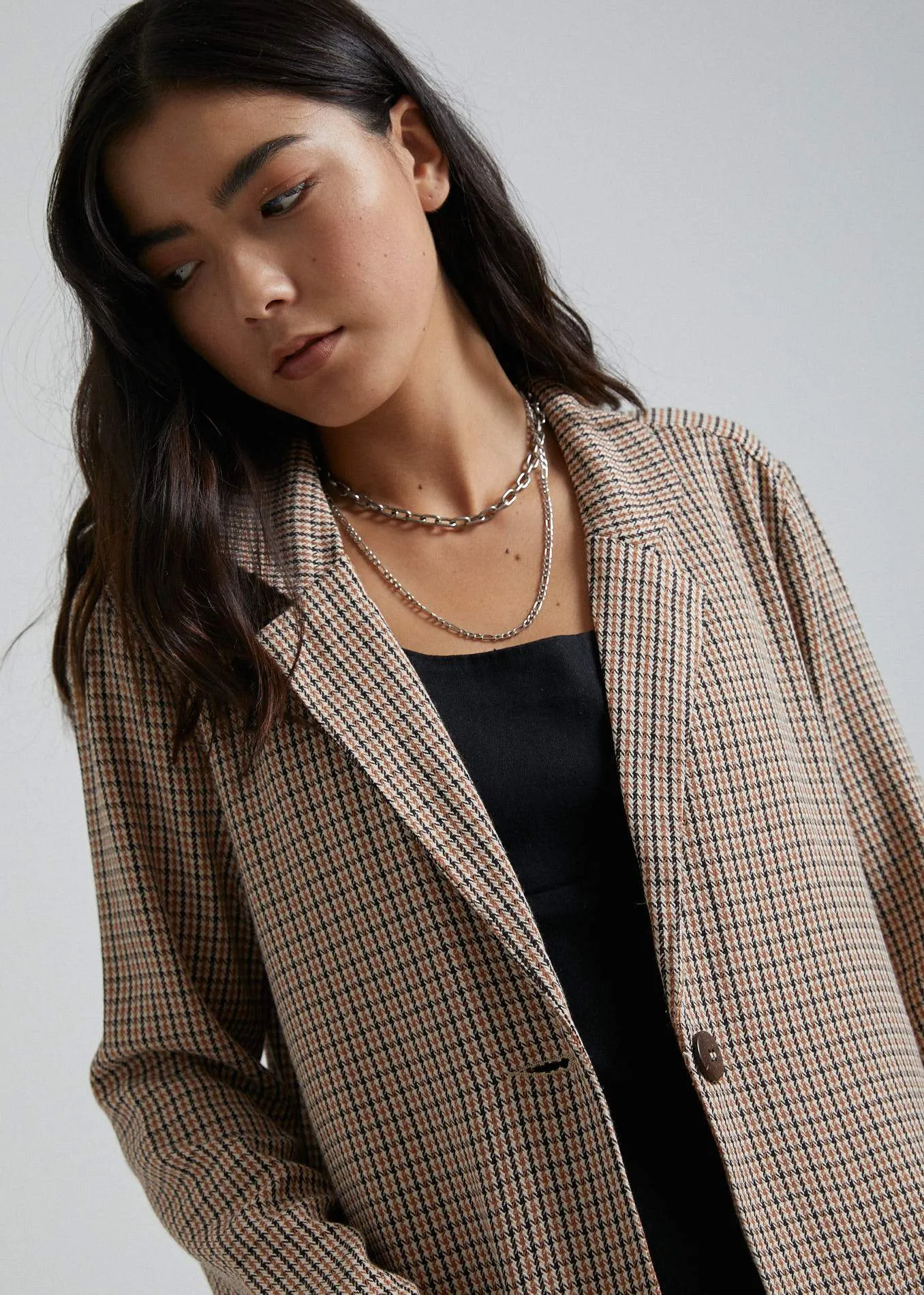 Afends Womens London Calling - Blazer - Toffee