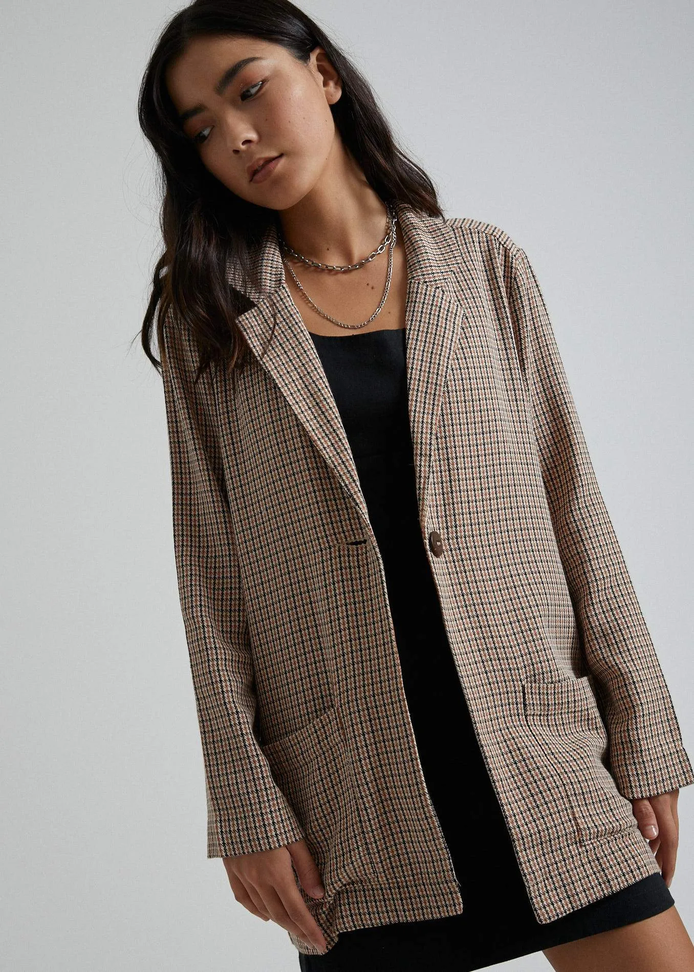 Afends Womens London Calling - Blazer - Toffee