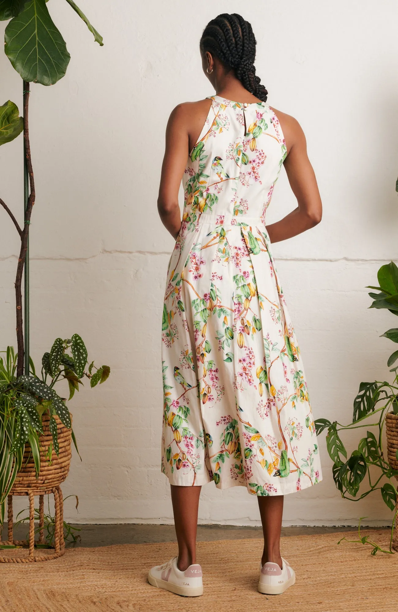 Alyssa Gardenia Bird Dress