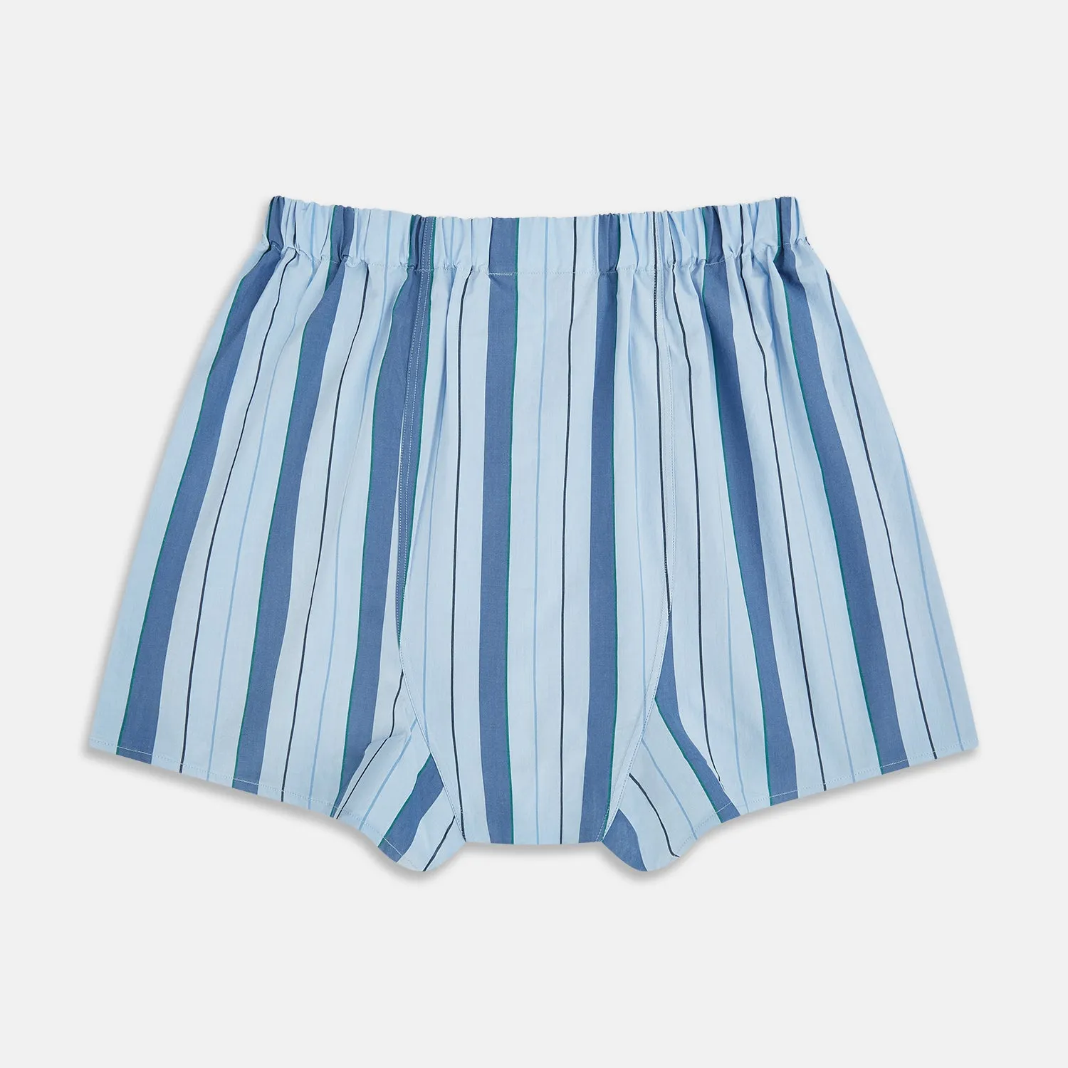 Blue Blazer Stripe Godfrey Boxer Shorts