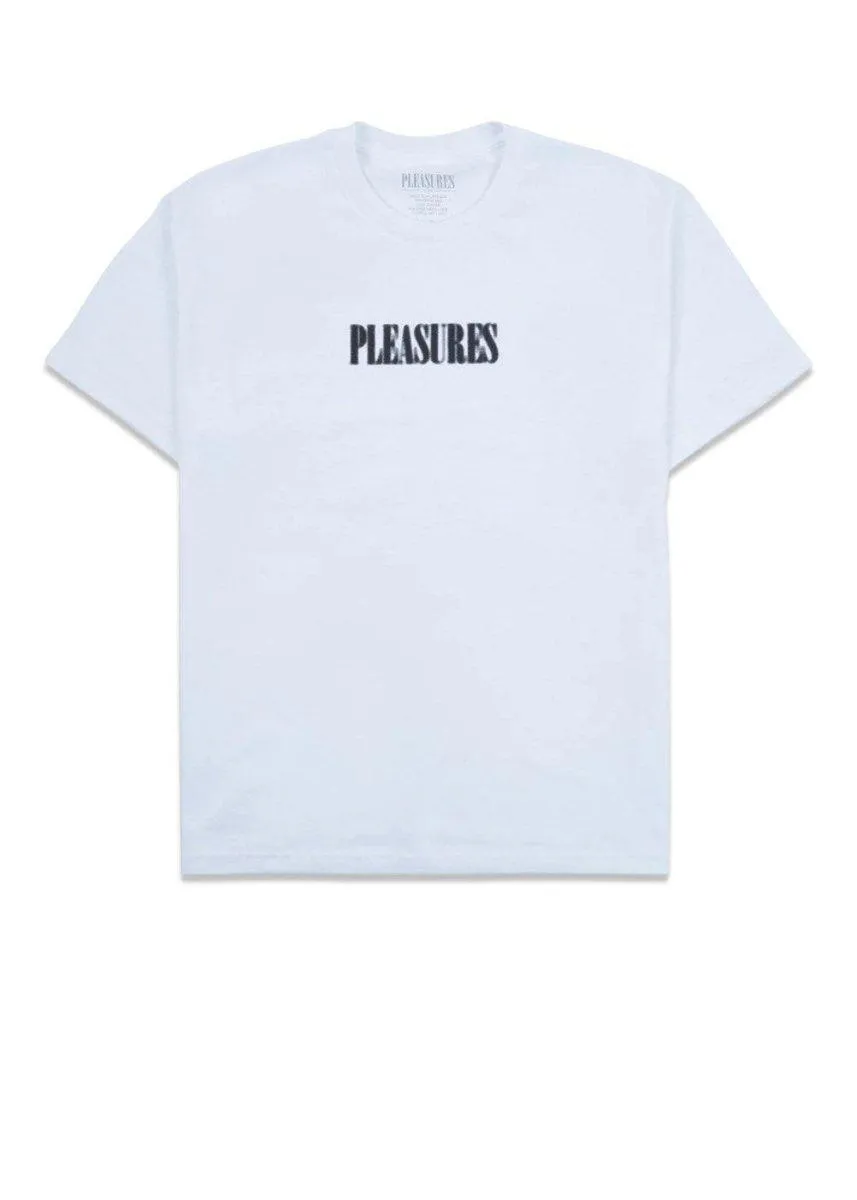 blurry t-shirt - White