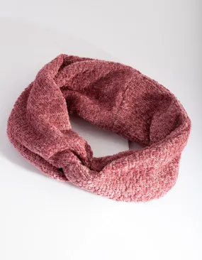 Blush Knit Fabric Headband