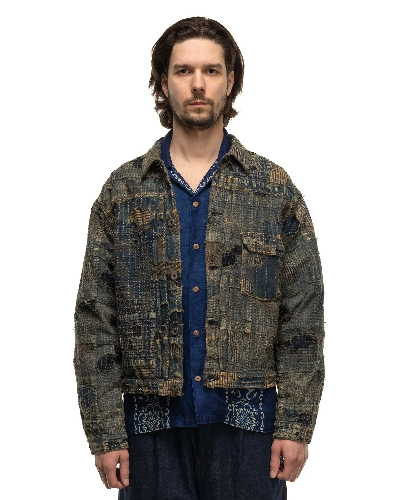 BORO SPRING 1st Jacket Indigo