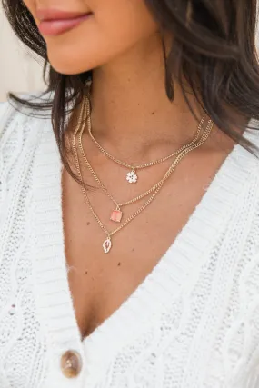 Charmed Layering Necklace DOORBUSTER