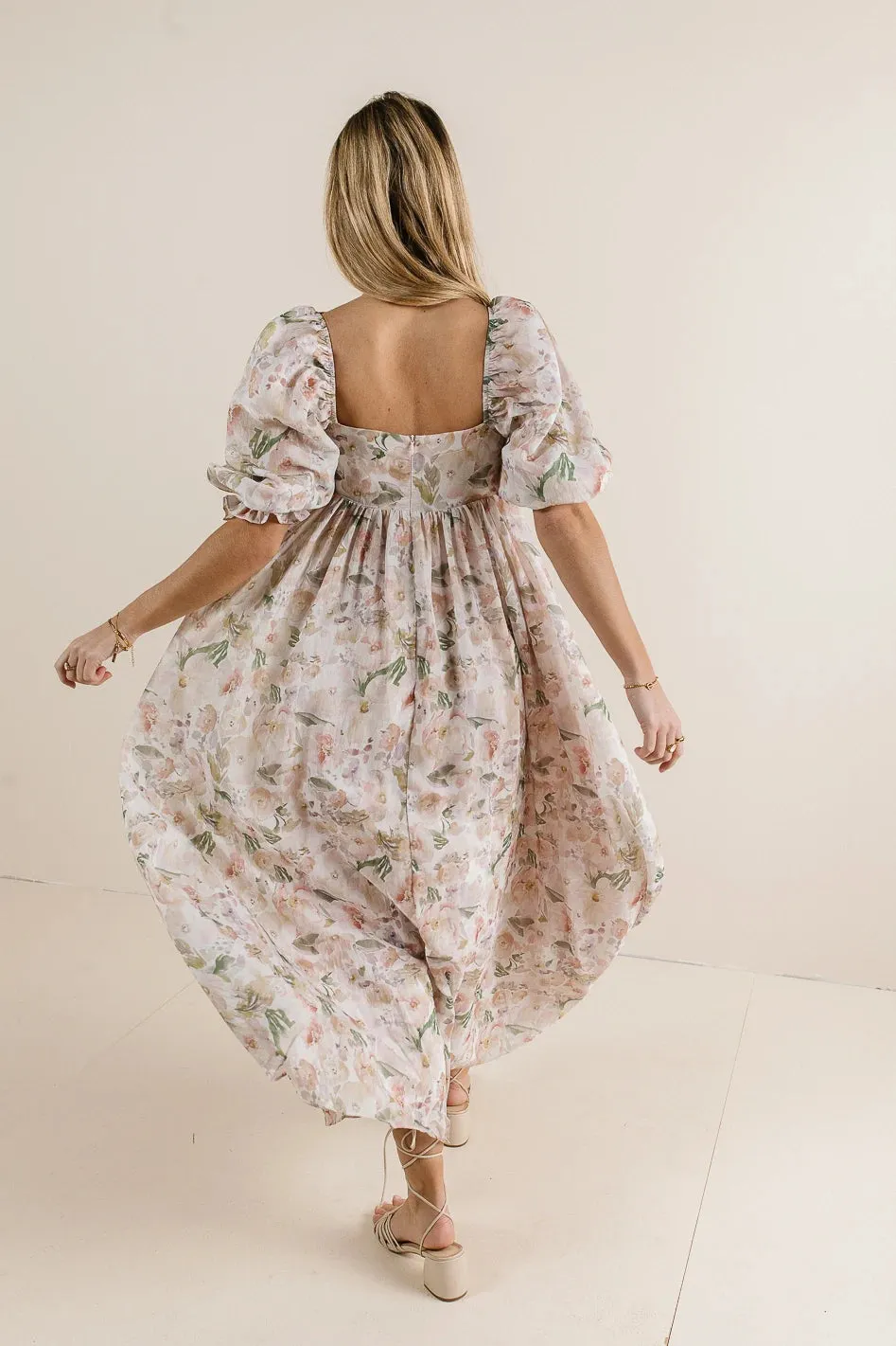 Chasing A Feeling Dress in Blush - FINAL SALE