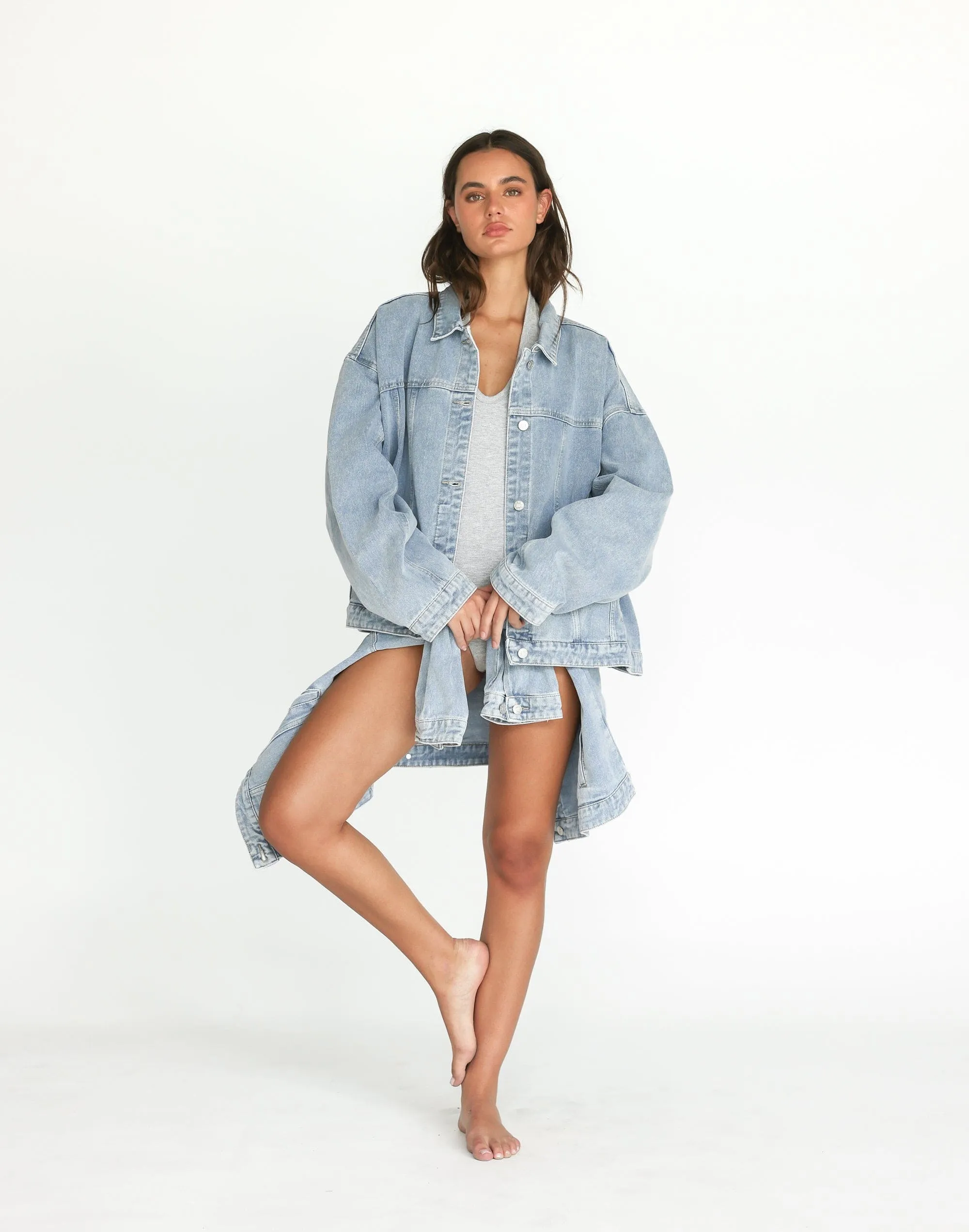 Cole Denim Jacket (Light Vintage)