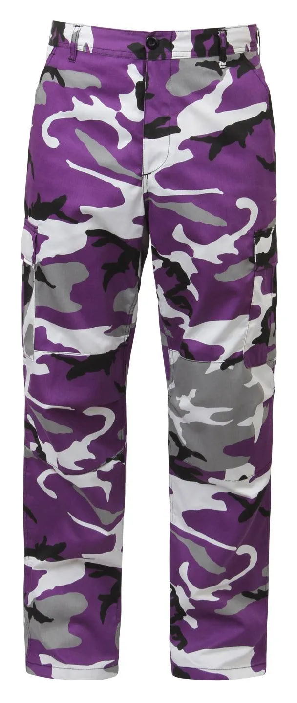 Color Camo Tactical BDU Pants