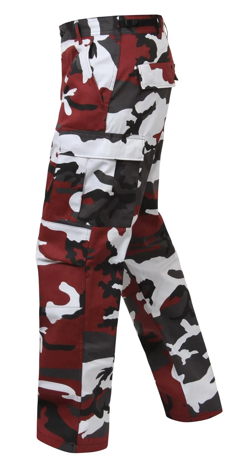 Color Camo Tactical BDU Pants