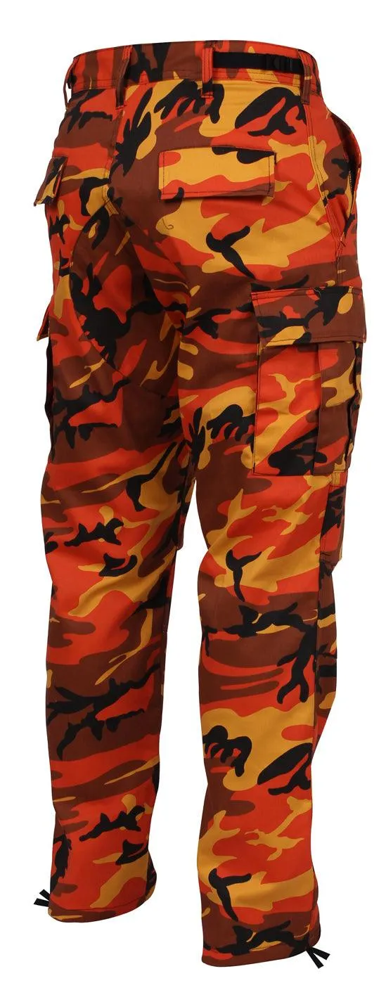 Color Camo Tactical BDU Pants