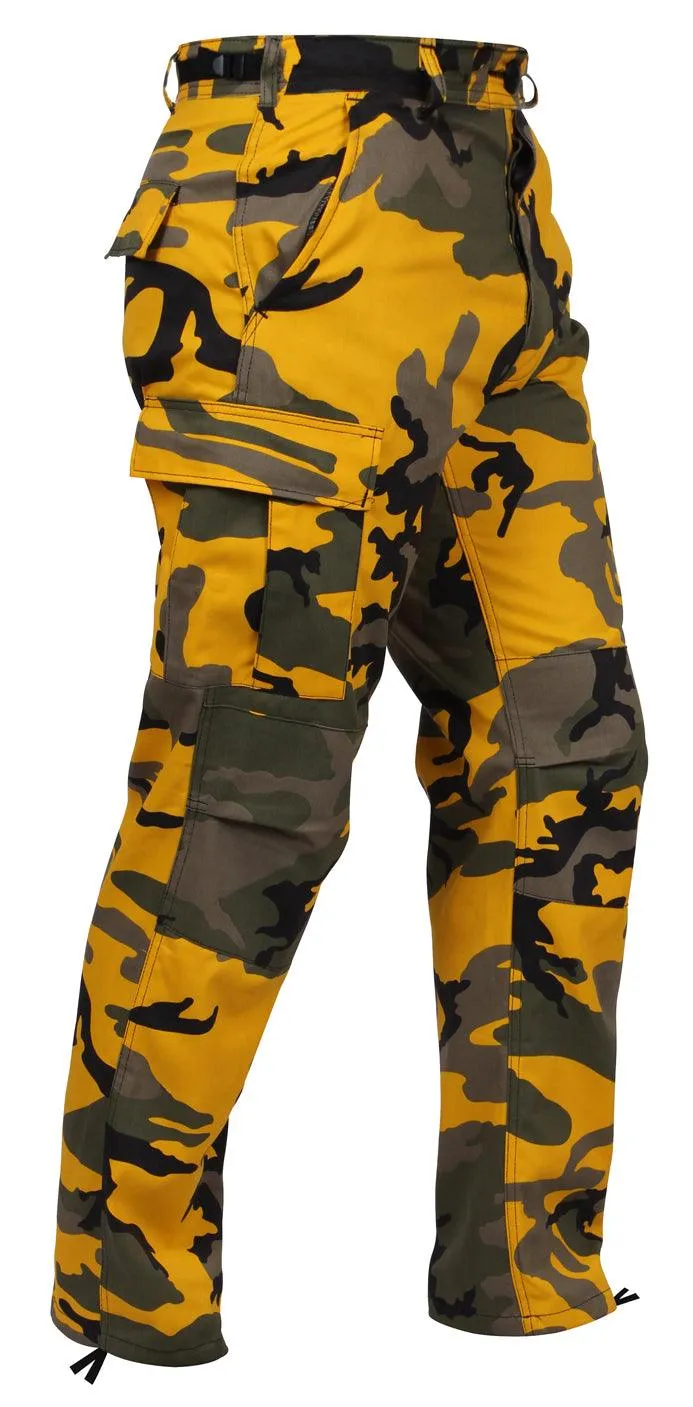 Color Camo Tactical BDU Pants