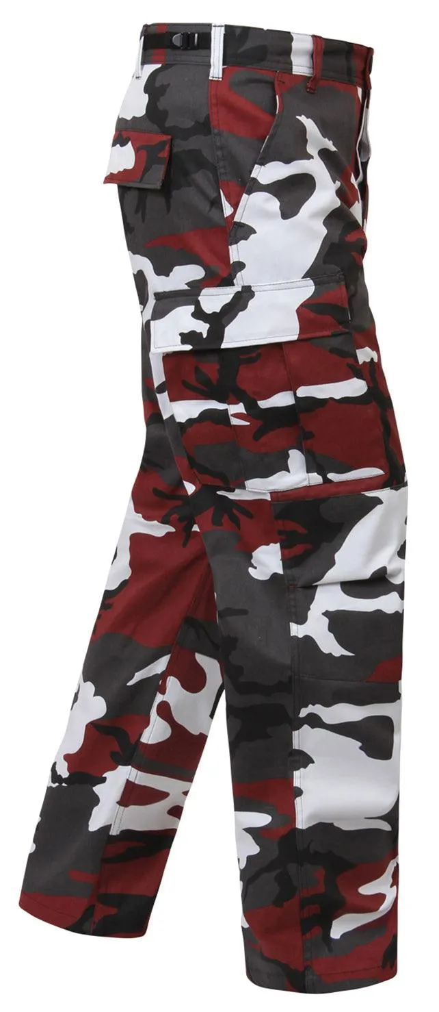 Color Camo Tactical BDU Pants