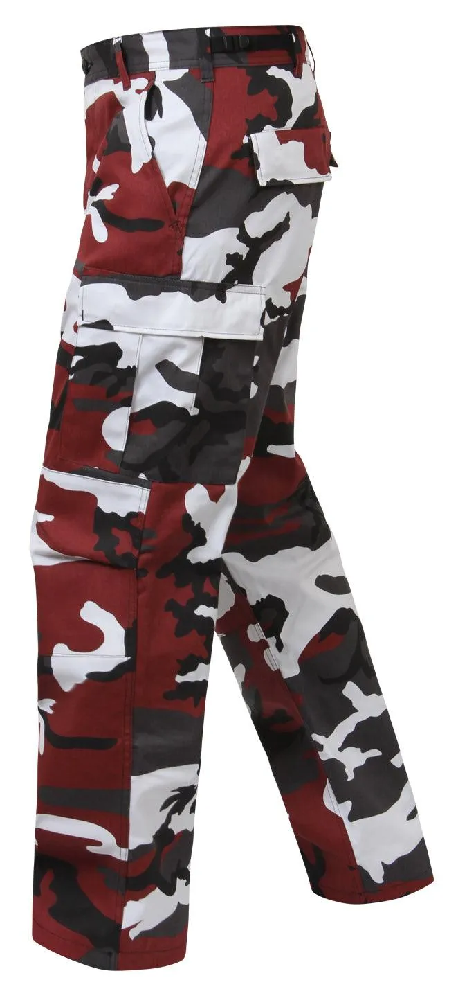 Color Camo Tactical BDU Pants