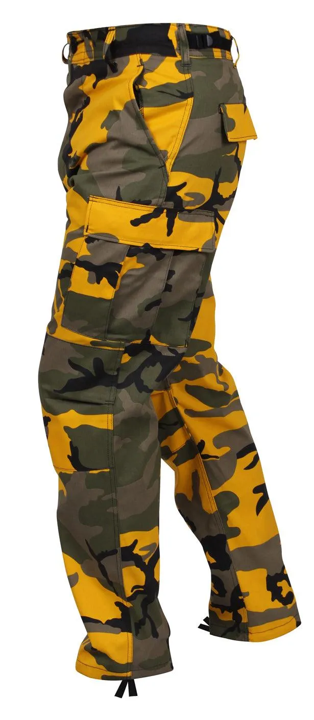 Color Camo Tactical BDU Pants