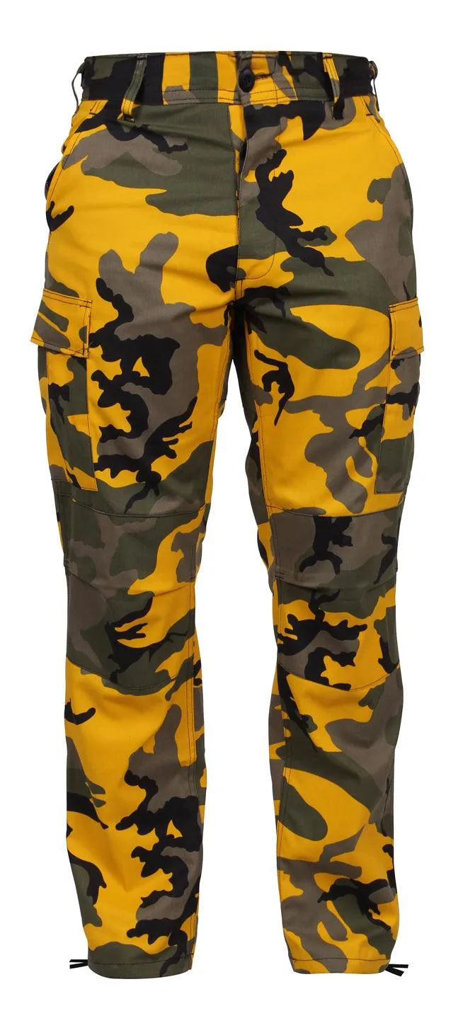 Color Camo Tactical BDU Pants