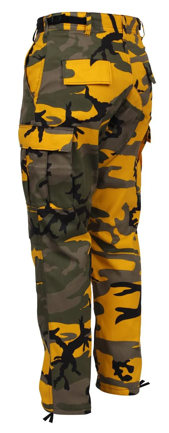 Color Camo Tactical BDU Pants