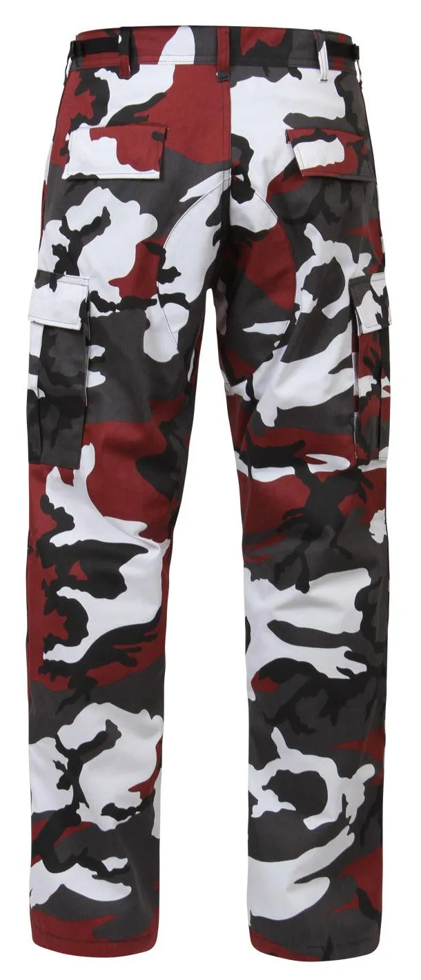 Color Camo Tactical BDU Pants