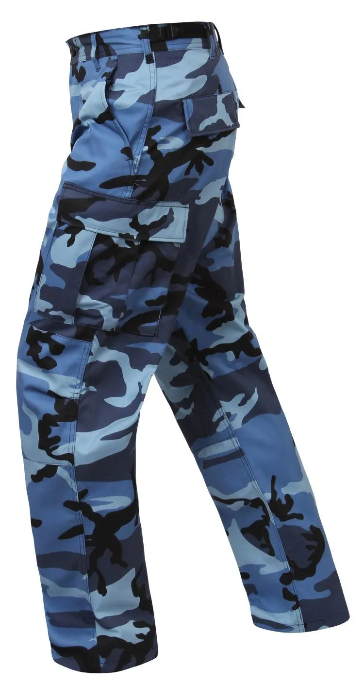 Color Camo Tactical BDU Pants