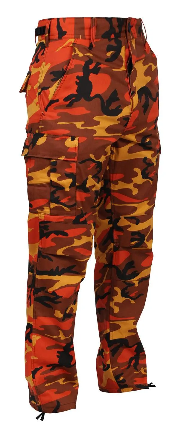 Color Camo Tactical BDU Pants