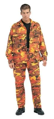 Color Camo Tactical BDU Pants