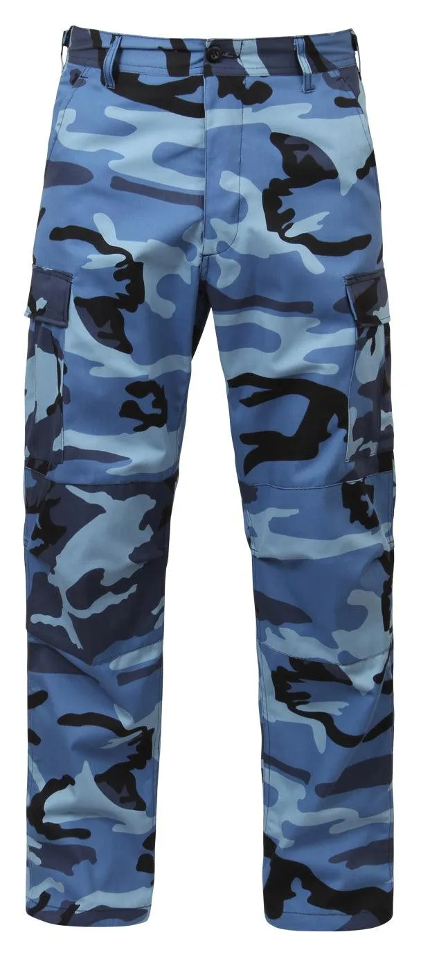 Color Camo Tactical BDU Pants