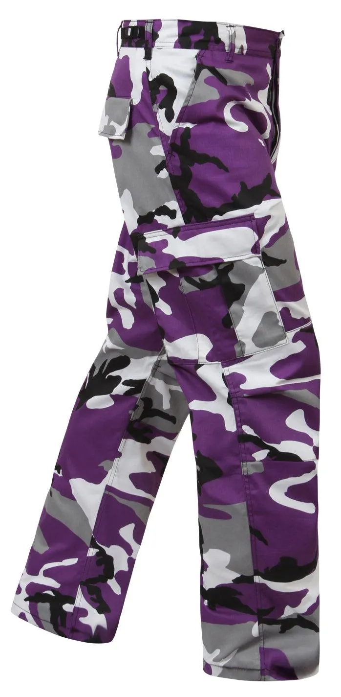 Color Camo Tactical BDU Pants