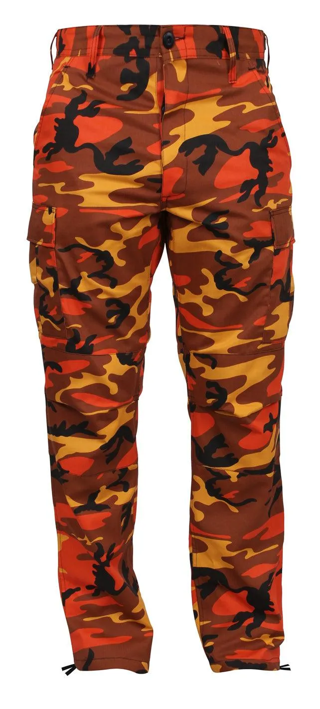 Color Camo Tactical BDU Pants