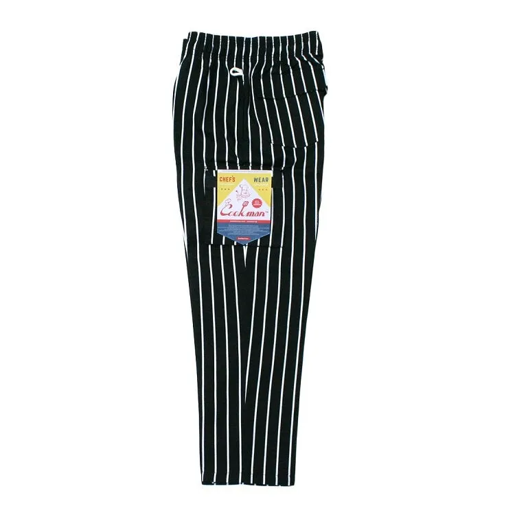 Cookman Chef Pants Cargo - Stripe : Black