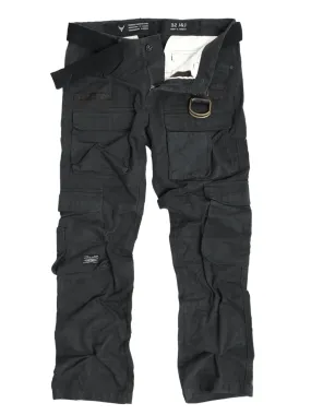 Crime Dark Grey Multi Pocket Cargo