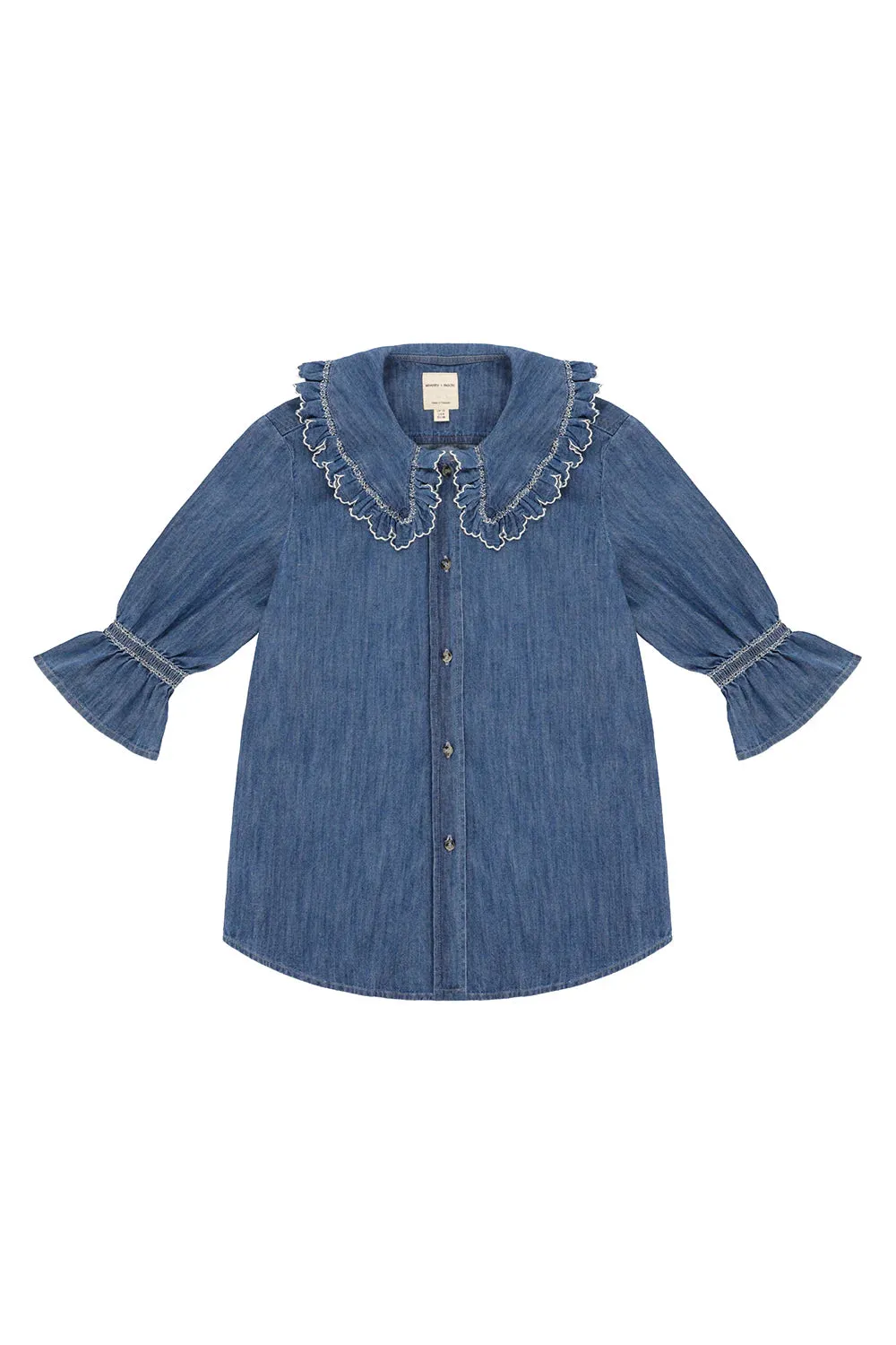 Daisy Blouse Indigo Denim