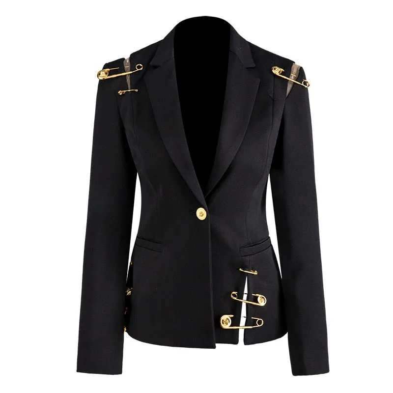 District Runway High Fashion Blazer Jacket