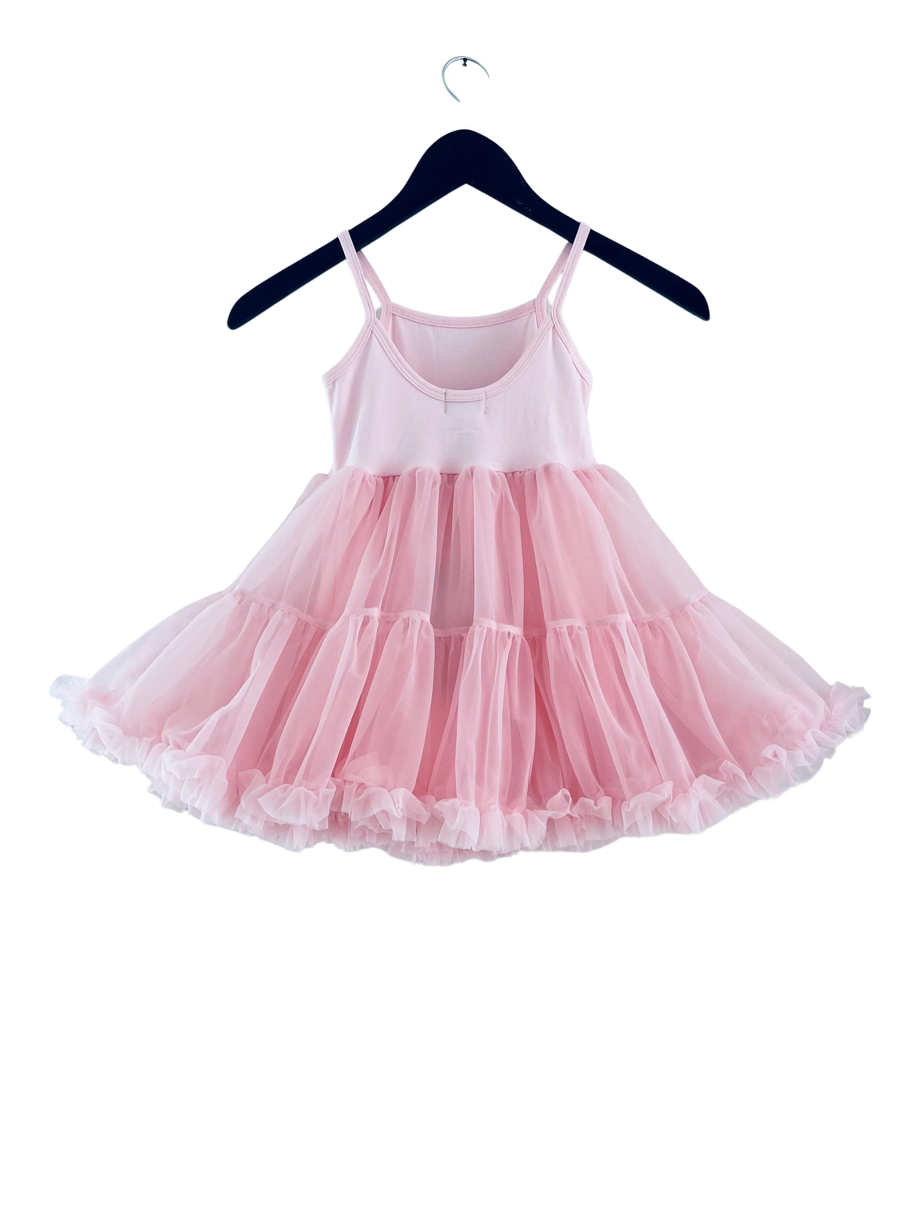 DOLLY PETTI SPAGHETTI PETTISKIRT TUTU DRESS donut pink