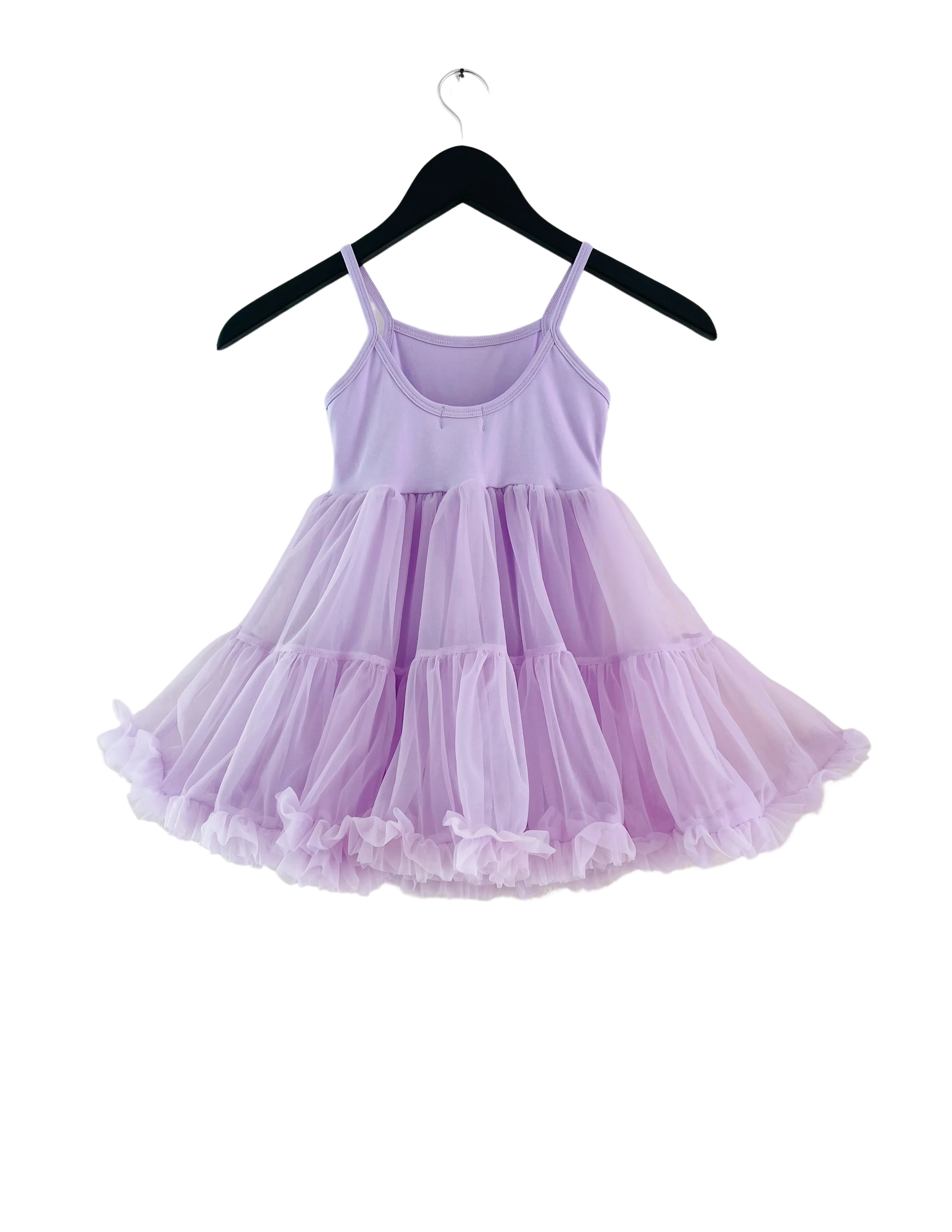 DOLLY PETTI SPAGHETTI PETTISKIRT TUTU DRESS lavender