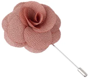 Dusty Pink Begonia Lapel Pin