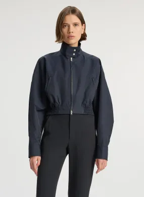 Elliott Cropped Bomber Jacket