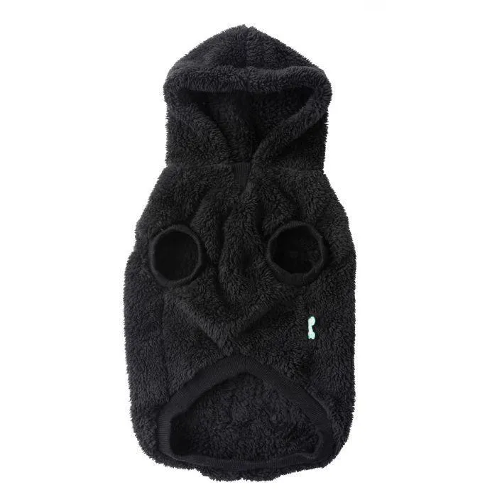 FuzzYard | Teddy Hoodie - Black