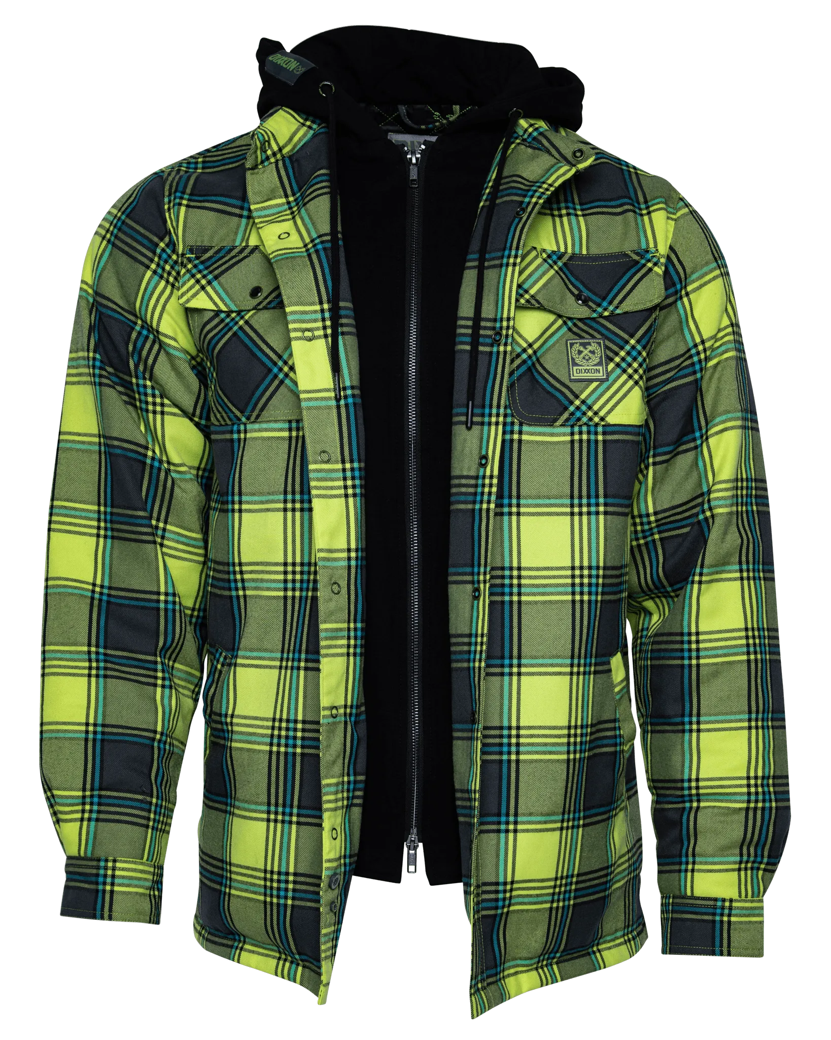 Jobsite Hooded Flannel Jacket