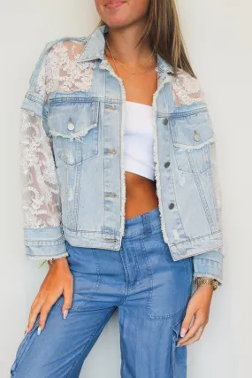 Lace & Denim Jacket