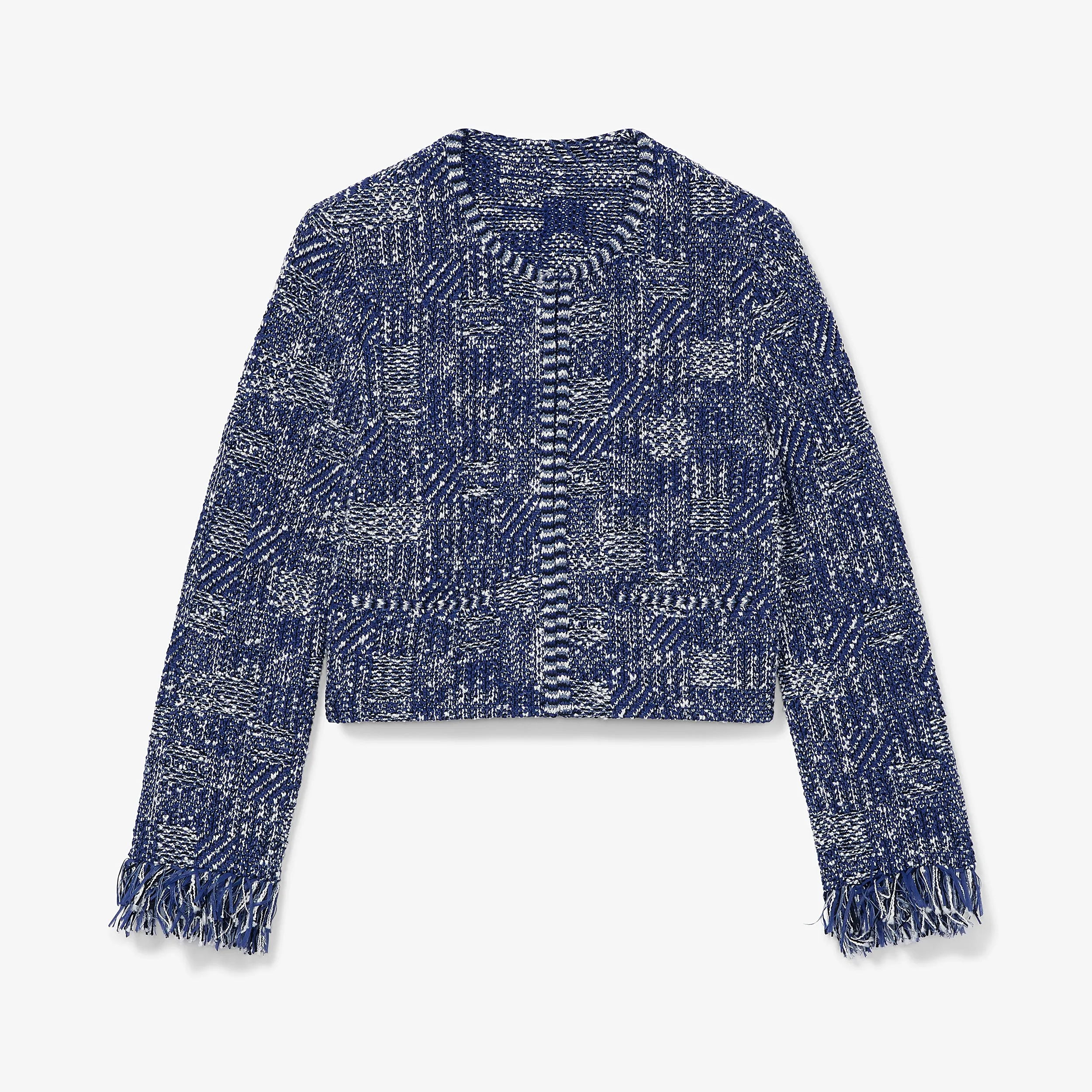 Lilia Jacket - Interweave :: Navy / Ivory