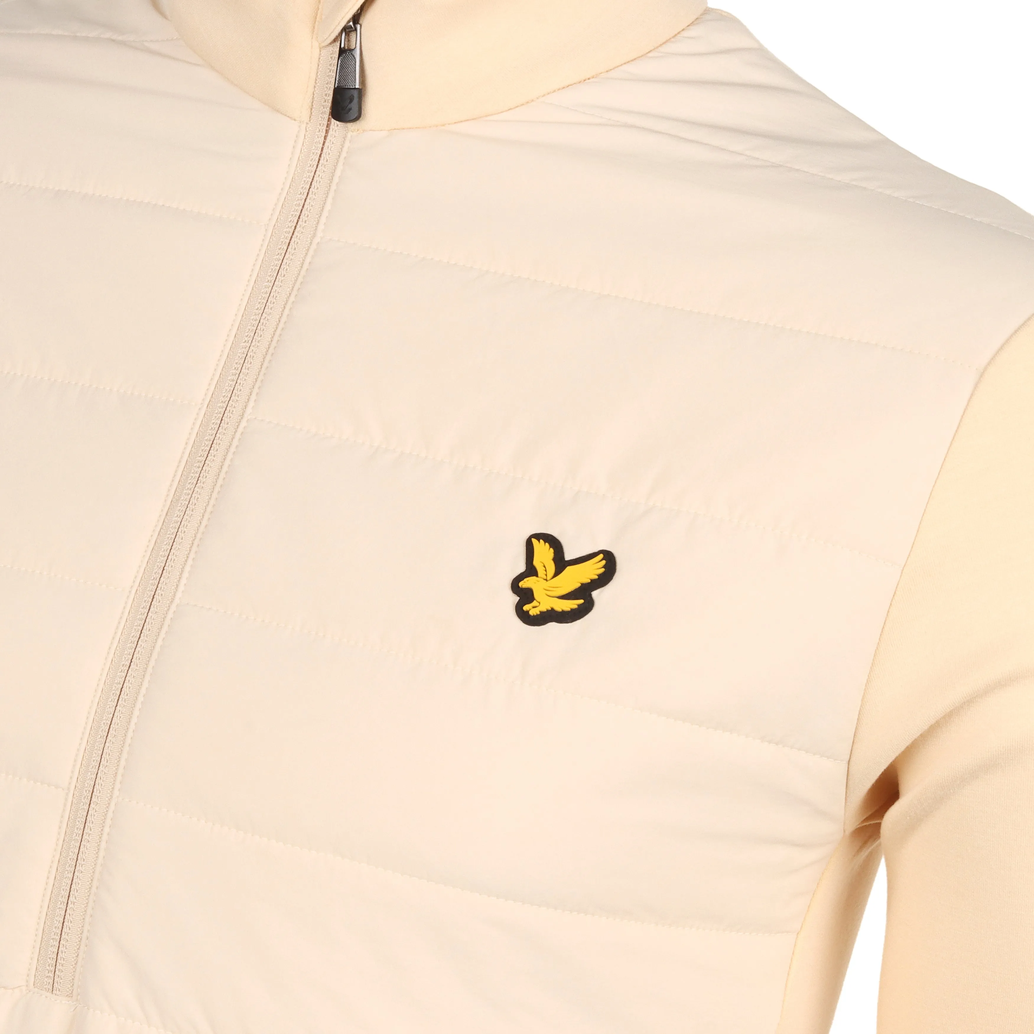 Lyle & Scott Golf Check Baffle Quilted 1/4 Zip