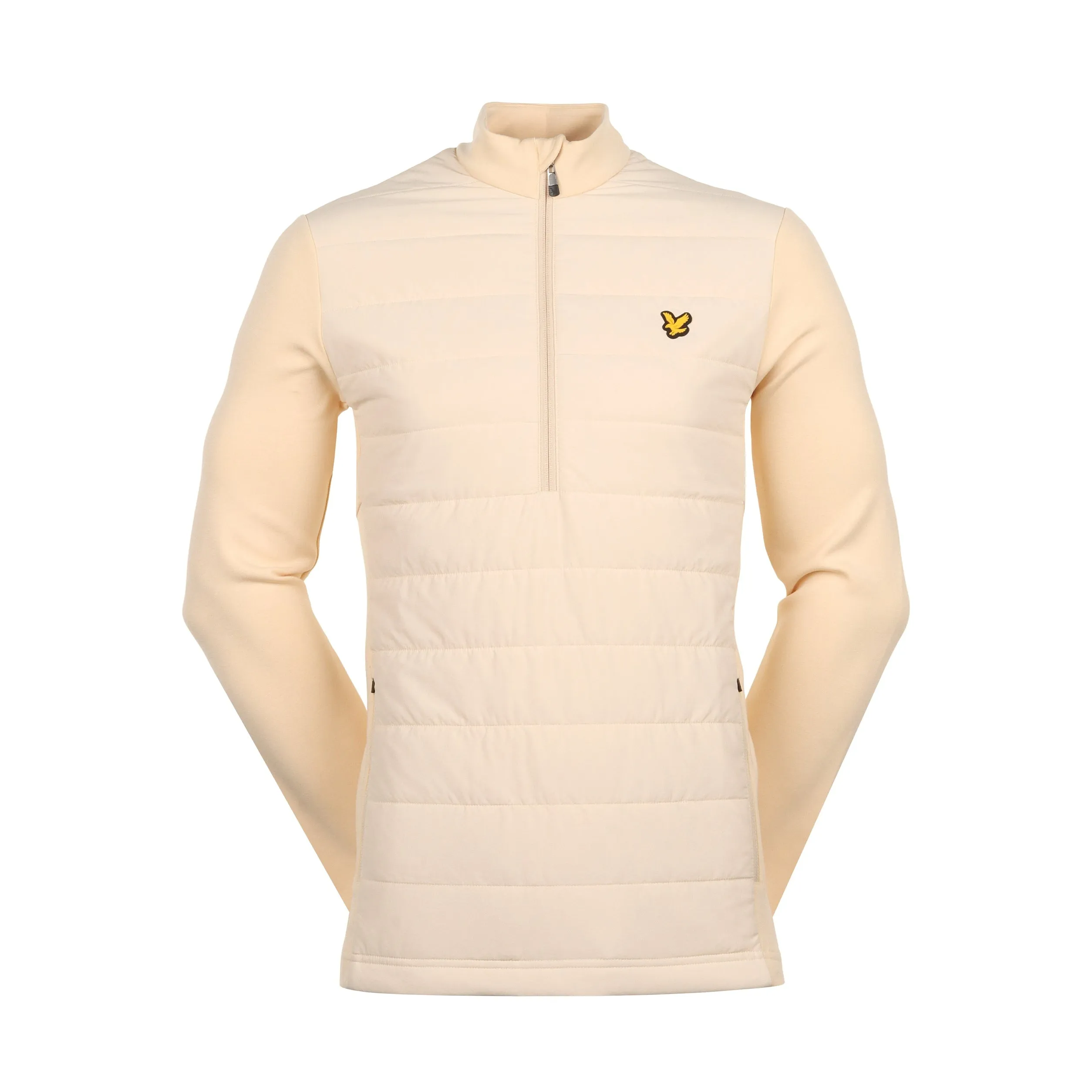 Lyle & Scott Golf Check Baffle Quilted 1/4 Zip