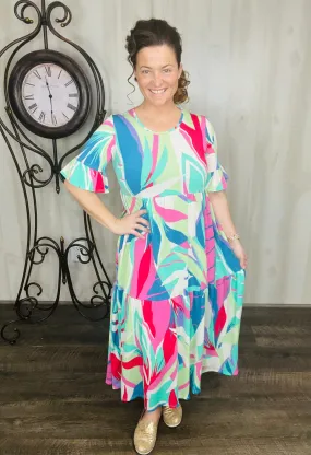 Mallory Colors of Summer Dress