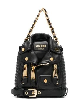 MOSCHINO BIKER TOTE BAG