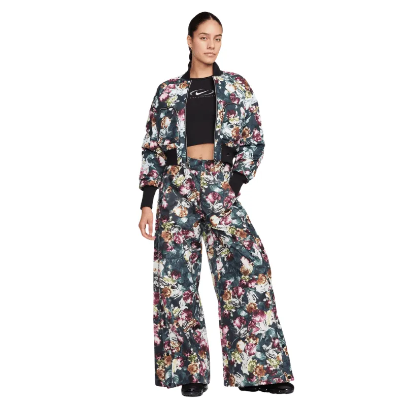 Nike Sportswear Tech Pack Therma-FIT Oversized Reversible Floral Bomber Jacket - Women's