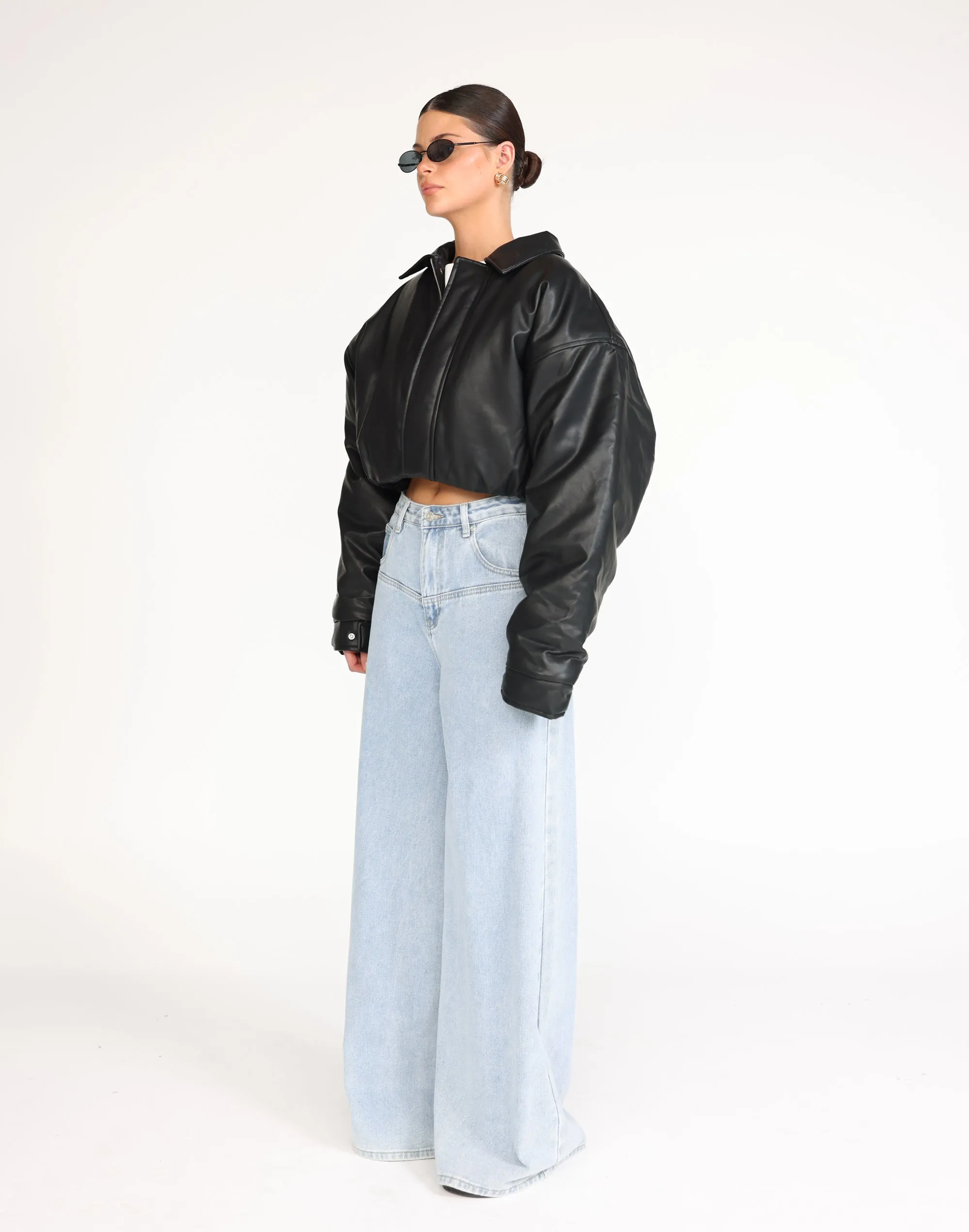 Paloma Bomber Jacket (Black)