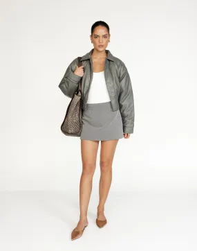 Paloma Bomber Jacket (Slate)