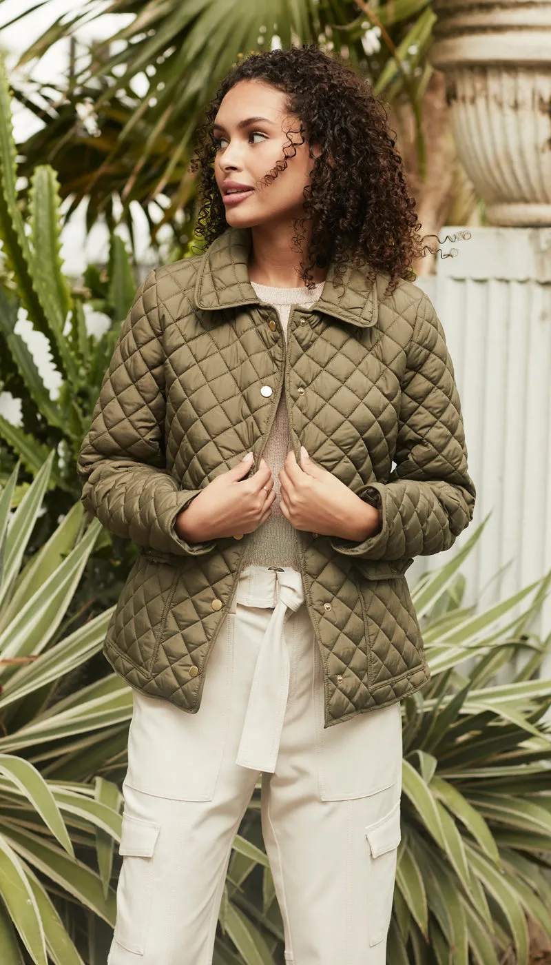 QUILTED BARN JACKET