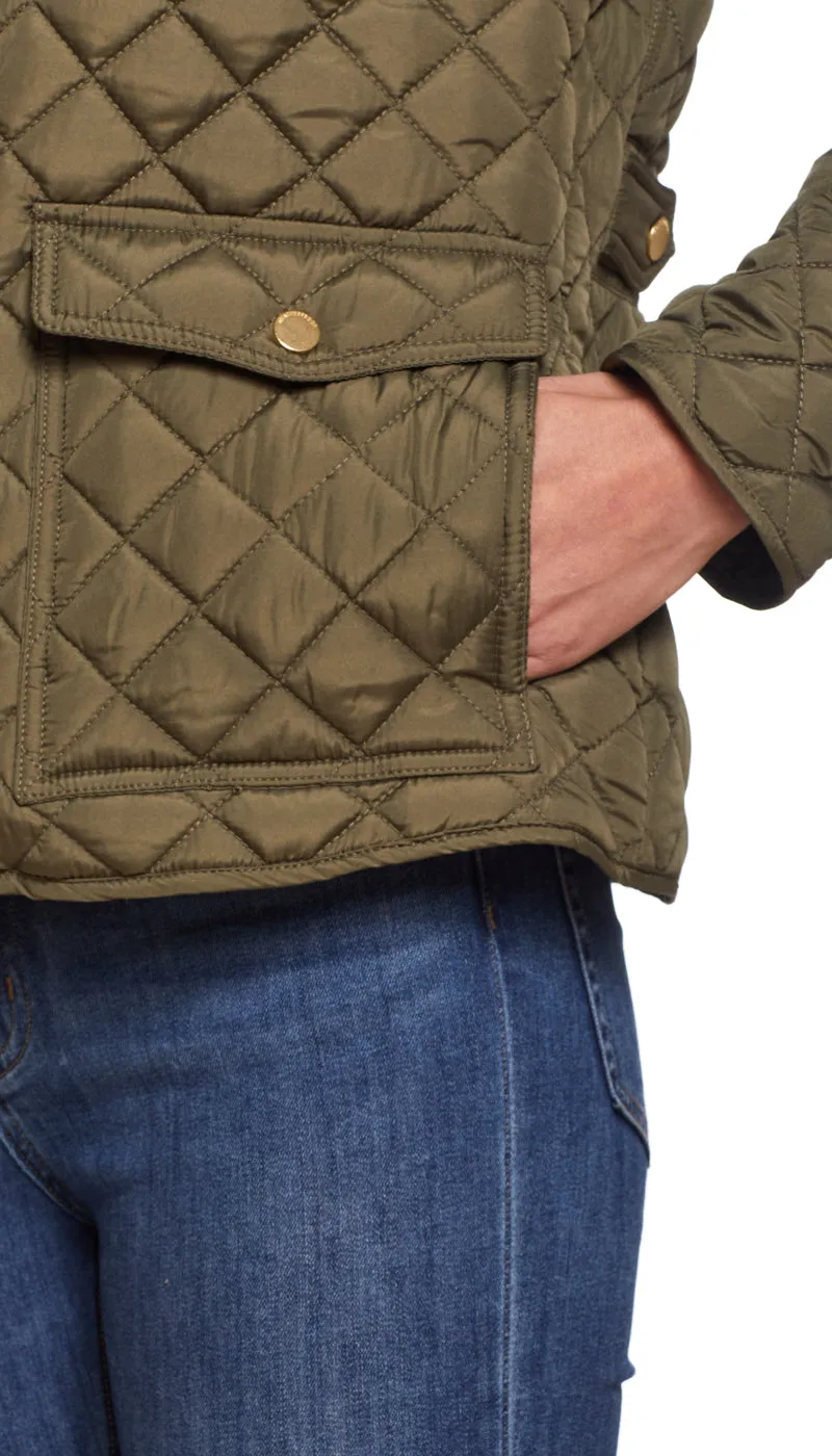 QUILTED BARN JACKET