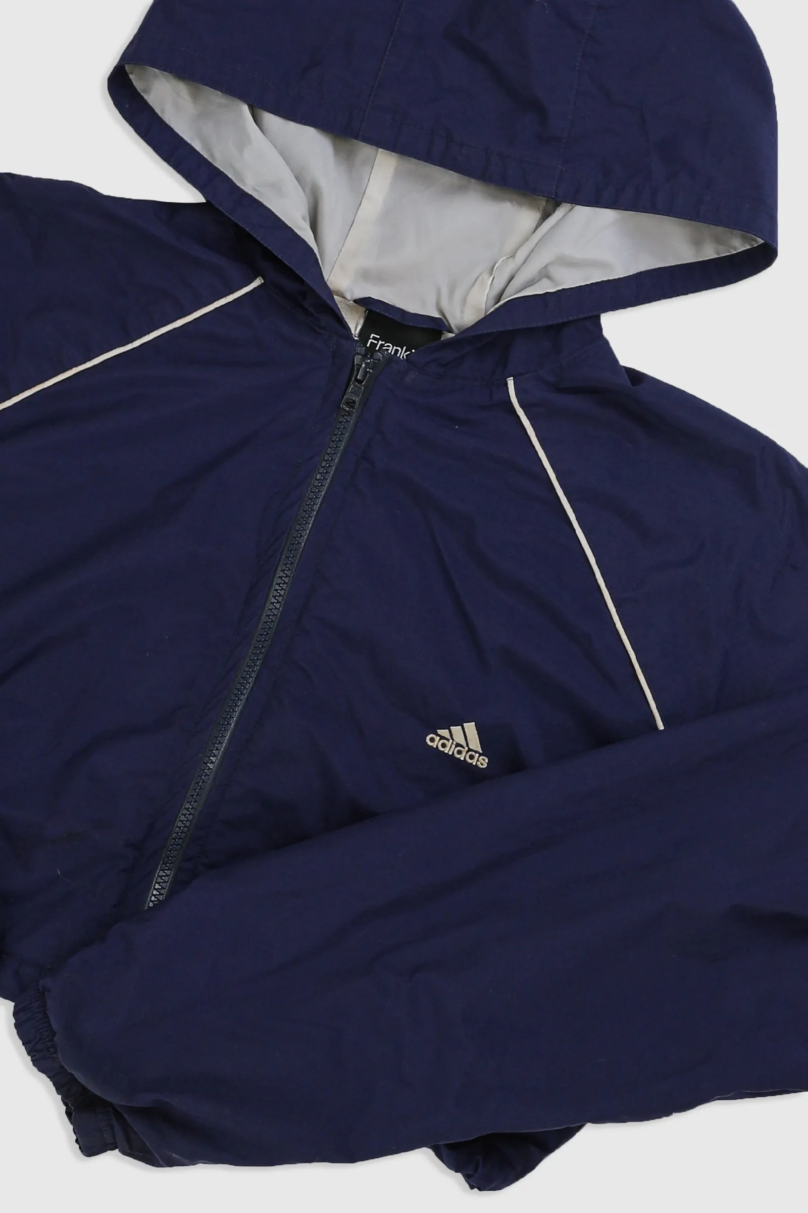 Rework Adidas Crop Windbreaker - XL