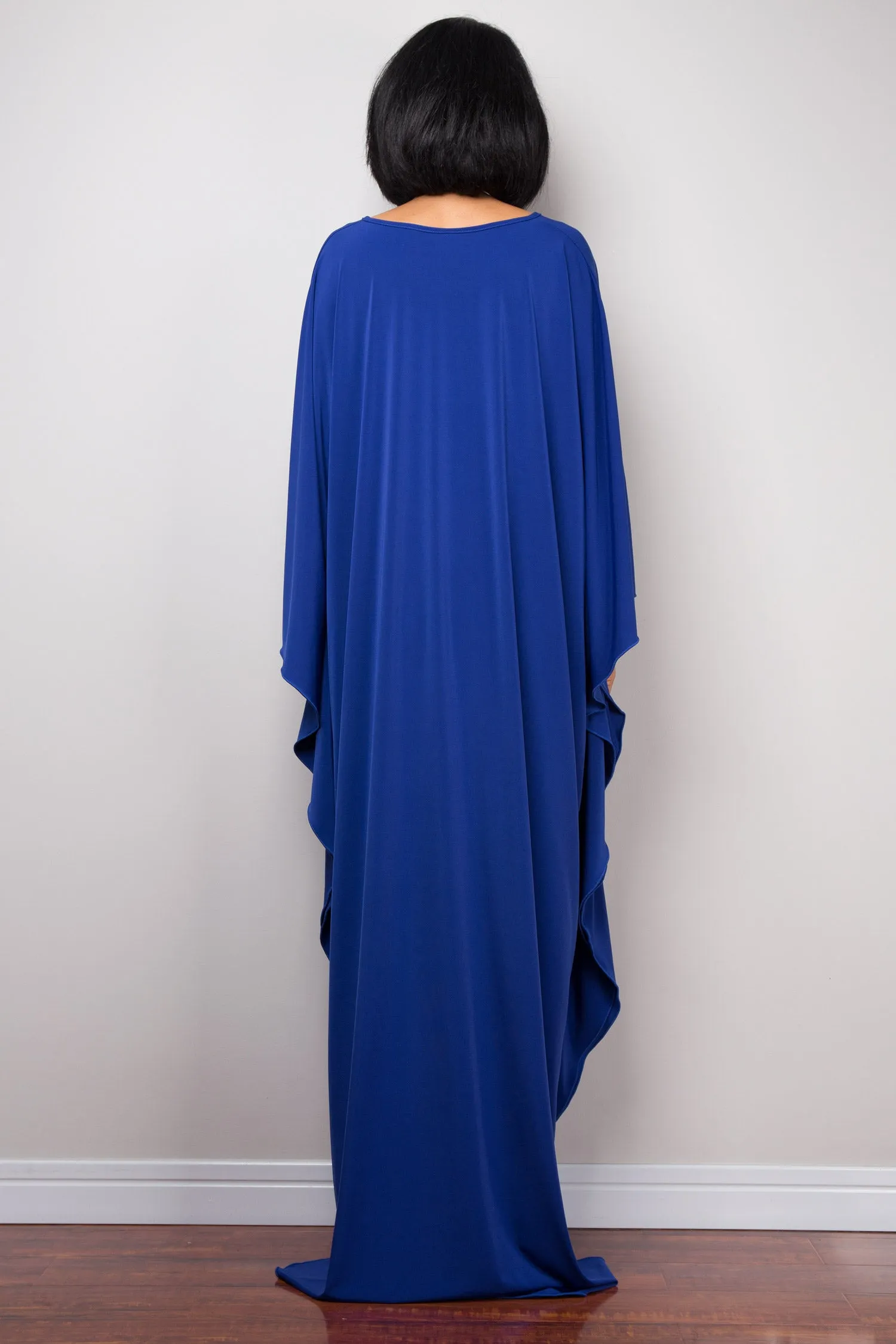 Royal blue kaftan